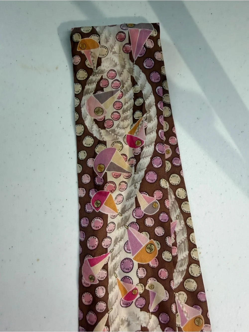 Authentic Louis Vuitton Silk Twilly